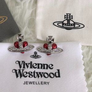 Vivienne Westwood Red Earrings